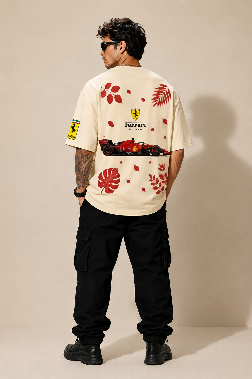 Ferrari-Tshirt Male