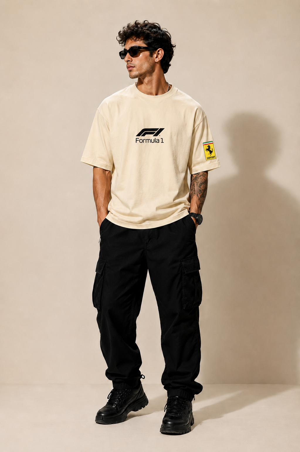 Ferrari-Tshirt Male